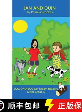【3-4周达】Jan and Quin (Classroom and Home): Sound-Out Phonics Reader (Letter Group 6 of a Systemati... [9781648310973]