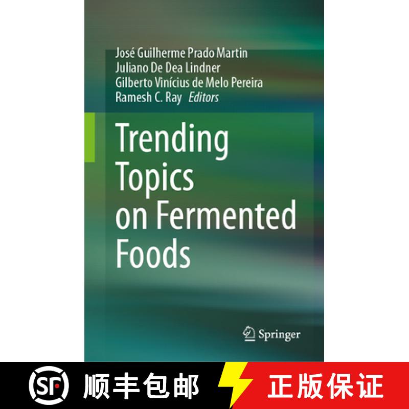 【3-4周达】Trending Topics on Fermented Foods [9783031719998]