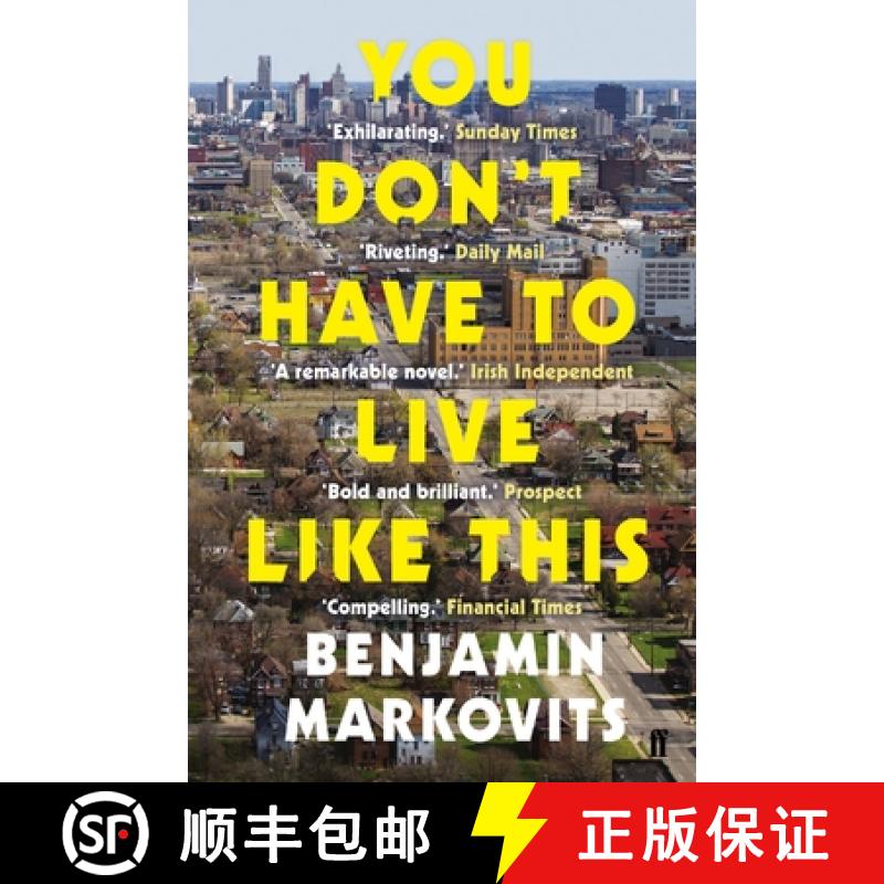 【3-4周达】You Don't Have To Live Like This : From the Booker prize longlisted author of The Rest of ... [9780571313426]