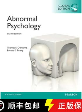 【3-4周达】Abnormal Psychology, Global Edition [9781292019635]