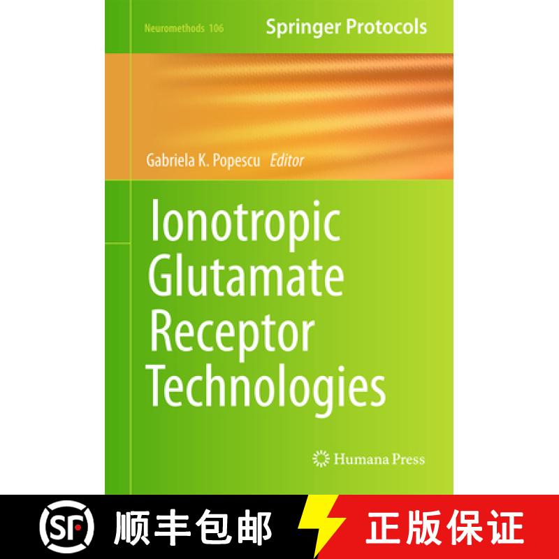 【3-4周达】Ionotropic Glutamate Receptor Technologies [9781493928118]