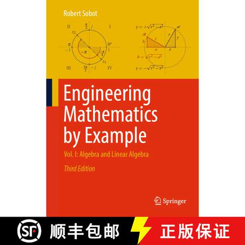 【3-4周达】精装 Engineering Mathematics by Example : Vol. I: Algebra and Linear Algebra (Third Editio... [9783031810756]
