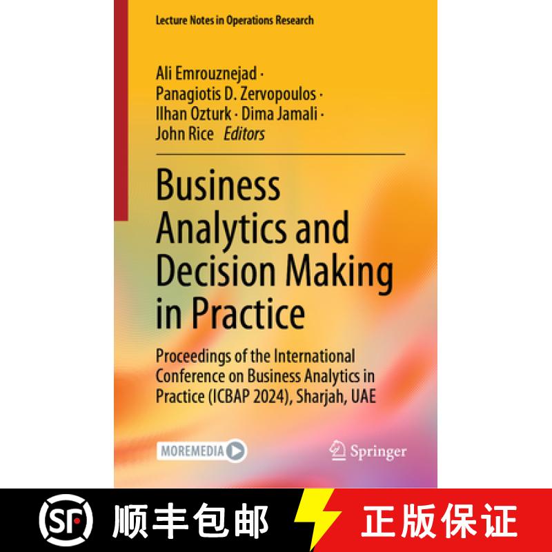 【3-4周达】Business Analytics and Decision Making in Practice: Proceedings of the International Confe... [9783031615887]