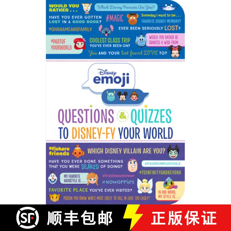 【3-4周达】Disney Emoji: Questions and Quizzes to Disney-Fy Your World! [9781368013543]