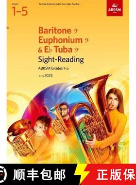 【3-4周达】Sight-Reading for Baritone (bass clef), Euphonium (bass clef), E flat Tuba (bass clef), AB... [9781786015037]