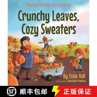 Crunchy Playing the 9798985780550 Cozy 预订 Leaves Seasons Through Sweaters