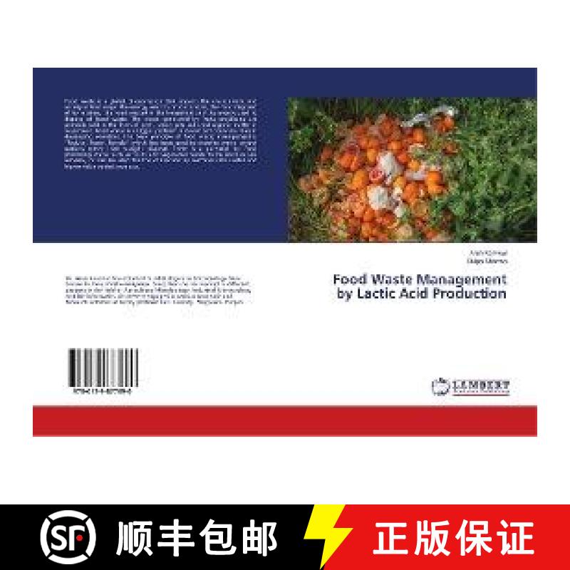 预订 Food Waste Management by Lactic Acid Production [9786139877690]