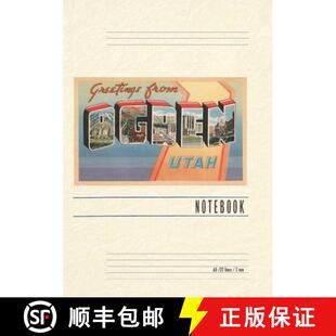 Greetings 9798385452361 4周达 Utah Ogden from Notebook Lined Vintage