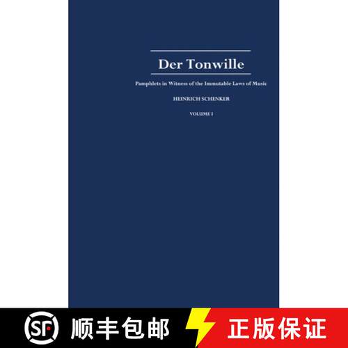 【3-4周达】精装 Der Tonwille: Pamphlets in Witness of the Immutable Laws of Music, offered to a New G... [9780195122374]
