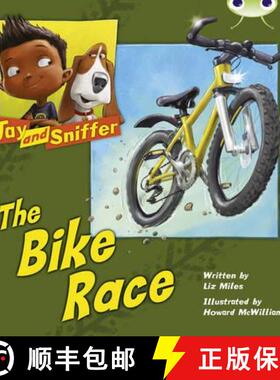 【3-4周达】Bug Club Independent Fiction Year 1 Blue A Jay and Sniffer: The Bike Race [9780435914059]