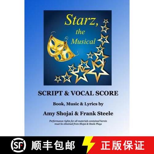 【3-4周达】Starz, the Musical: Script & Vocal Score [9781944423834]