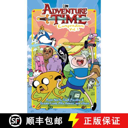 【3-4周达】Adventure Time Compendium Vol. 1 [9781637155295]