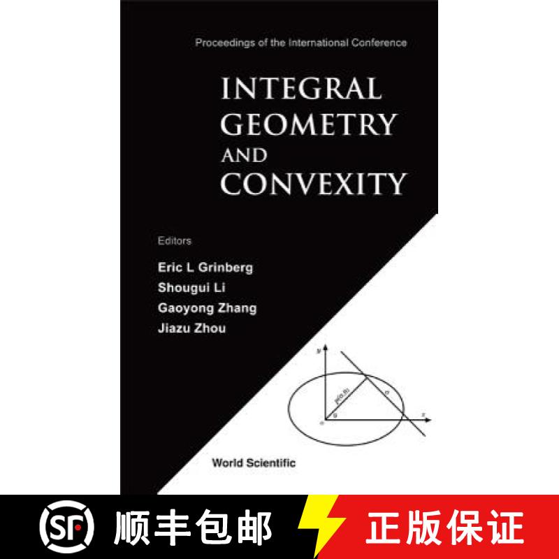 【3-4周达】Integral Geometry and Convexity - Proceedings of the International Conference [9789812565136]