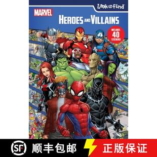 Marvel Find Softcover 48pg and MIDI 9781503773745 预订 Stickers Look