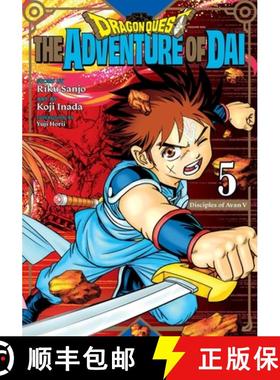 【3-4周达】Dragon Quest: The Adventure of Dai, Vol. 5: Disciples of Avanvolume 5 [9781974729722]