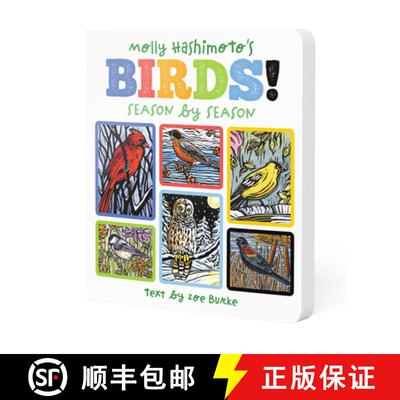 【3-4周达】Molly Hashimoto's Birds!: Season by Season [9780764982170]