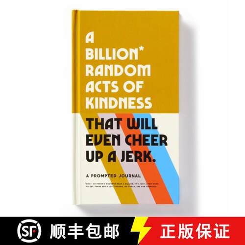 【3-4周达】A Billion Random Acts of Kindness Prompted Journal [9780735373488]