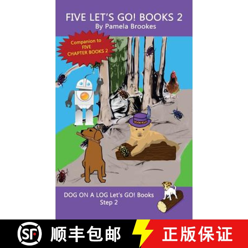 【3-4周达】Five Let's GO! Books 2: Sound-Out Phonics Books Help Developing Readers, including Student... [9781949471076]