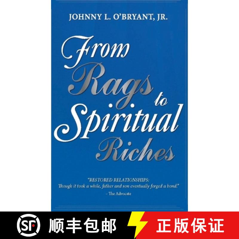 【3-4周达】From Rags To Spiritual Riches by Johnny L O'Bryant Jr [9780692441985]