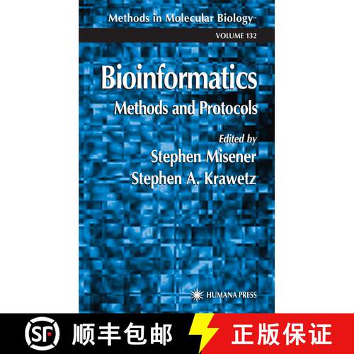 【3-4周达】精装 Bioinformatics Methods and Protocols [9780896037328]
