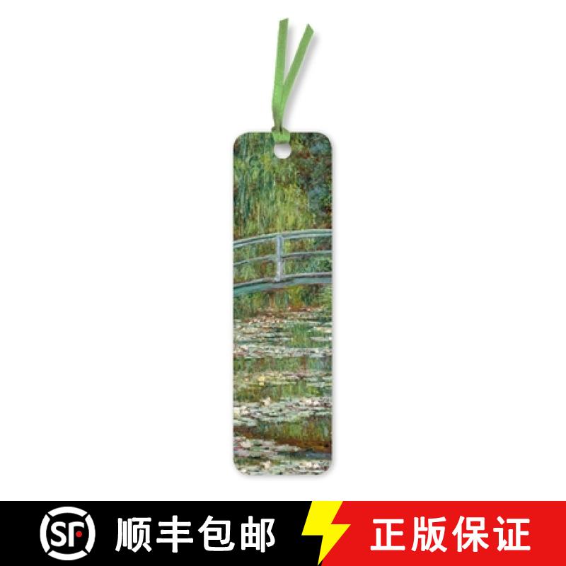 【2-3周达】Claude Monet: Water Lily Pond Bookmarks (pack of 10) [9781839649219]
