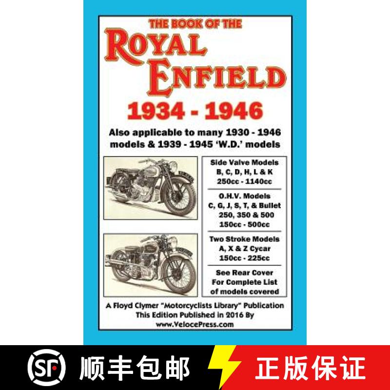 【2-3周达】Book of the Royal Enfield 1934-1946 [9781588501455]