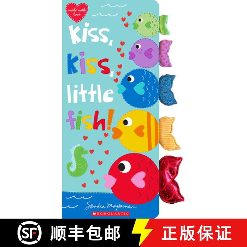 【3-4周达】Kiss, Kiss, Little Fish [9781338682250]