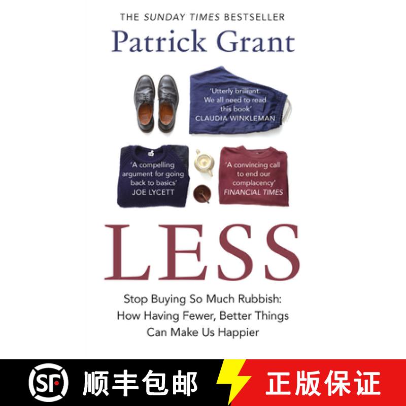 【3-4周达】LESS PB : Stop Buying So Much Rubbish: How Having Fewer, Better Things Can Make Us Happier [9780008663971]图片
