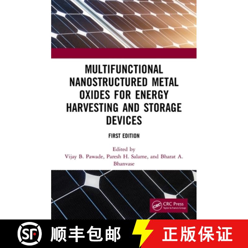 【3-4周达】Multifunctional Nanostructured Metal Oxides for Energy Harvesting and Storage Devices [9780367498580]