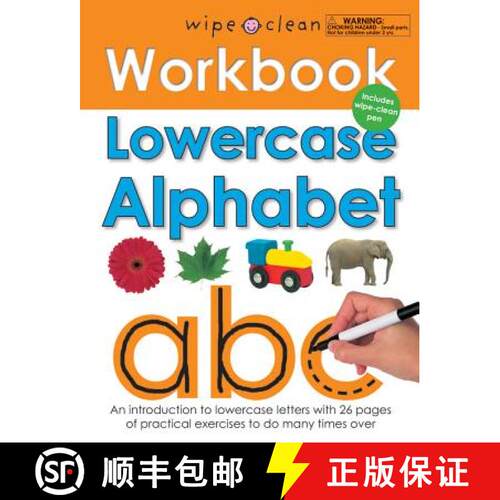 预订 Lowercase Alphabet: An Introduction to Lowercase Letters with 26 Pages of Practical Exercises to... [9780312508685]