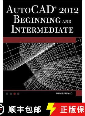 预订 Autocad(r) 2012 Beginning and Intermediate [With DVD] [9781936420209]