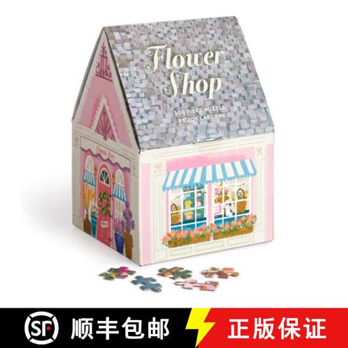 【3-4周达】Joy Laforme Flower Shop 500 Piece House Puzzle [9780735381322]