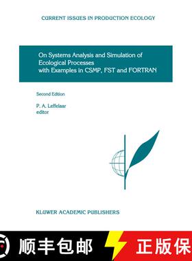 【3-4周达】On Systems Analysis and Simulation of Ecological Processes with Examples in CSMP, FST and ... [9780792355267]