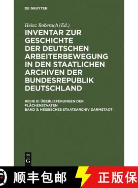 预订 Hessisches Staatsarchiv Darmstadt: UEberlieferung Aus Dem Ehemaligen Grossherzogtum Und Dem Volk... [9783598232527]