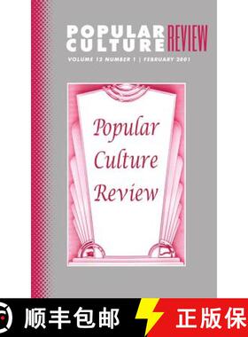 【3-4周达】Popular Culture Review: Vol. 12, No. 1, February 2001 [9781633913394]