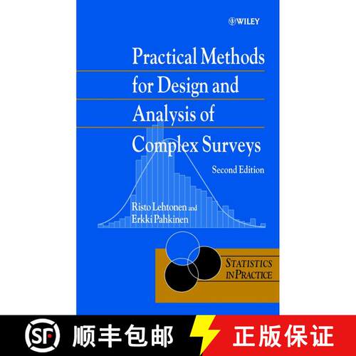 【3-4周达】精装 Practical Methods For Design And Analysis Of Complex Surveys 2E [Wiley统计学] [9780470847695]
