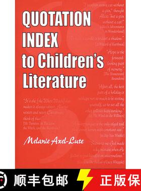 【3-4周达】Quotation Index to Children's Literature [9781563088094]