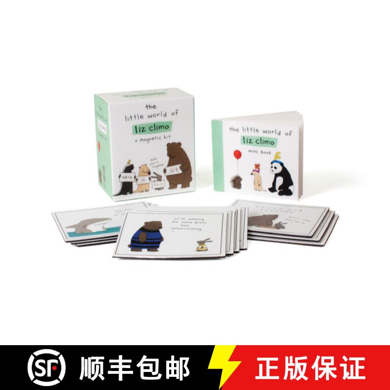 【2-3周达】The Little World of Liz Climo: A Magnetic Kit [9780762460854]