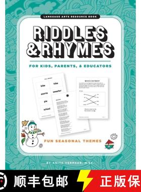 【3-4周达】Riddles & Rhymes: For Kids, Parents and Educators: Fun Seasonal Themes [9781736135303]