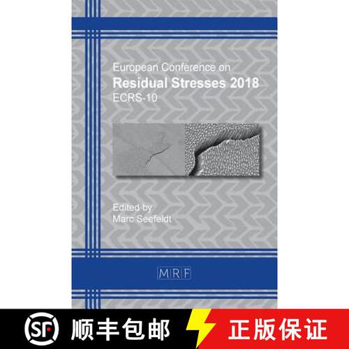 【3-4周达】Residual Stresses 2018: Ecrs-10 [9781945291883]
