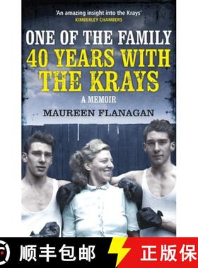 【3-4周达】One of the Family: 40 Years with the Krays: A Memoir [9781784750763]