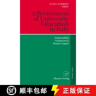 【3-4周达】Effectiveness of University Education in Italy : Employability, Competences, Human Capital [9783790825305]