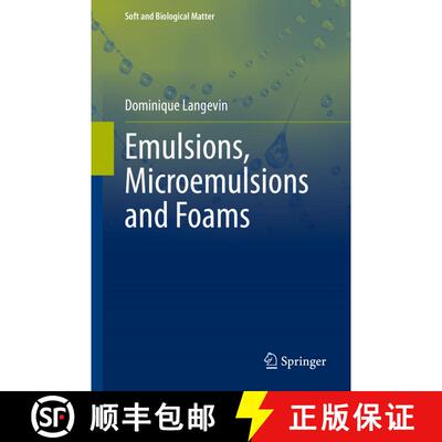 【3-4周达】Emulsions, Microemulsions and Foams [9783030556808]