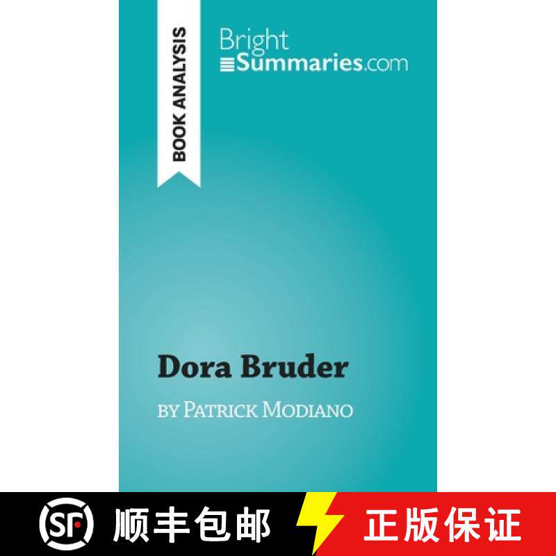 【3-4周达】Dora Bruder: by Patrick Modiano [9782808697972]