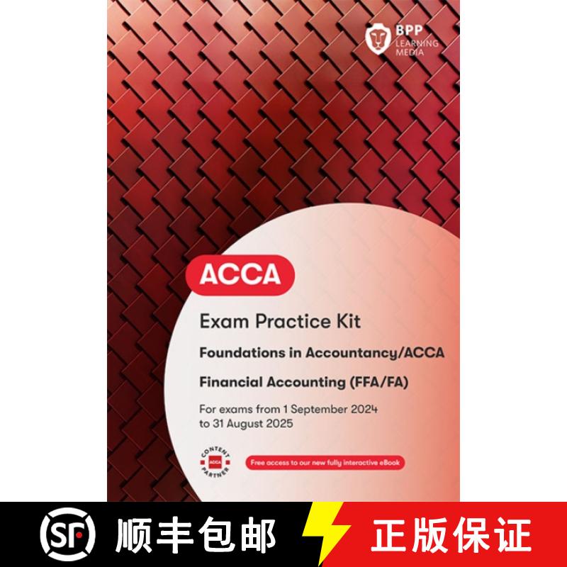 预订 FIA Foundations of Financial Accounting FFA (ACCA F3): Practice and Revision Kit [9781035514212]