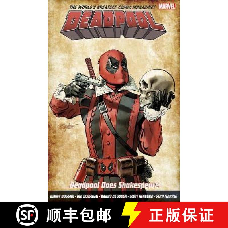 【3-4周达】Deadpool: World's Greatest Vol. 7: Deadpool Does Shakespeare [9781846538049]