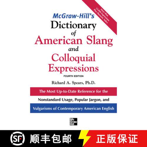 【3-4周达】McGraw-Hill's Dictionary of American Slang 4e (Pb) [9781265790981]