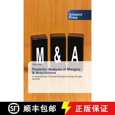 预订 Posterior Analysis of Mergers & Acquisitions [9783639767339]