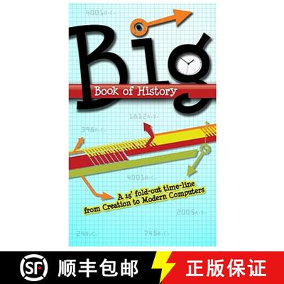 【3-4周达】Big Book of History: A 15' Fold-Out Time-Line from Creation to Modern Computers [9780890516232]