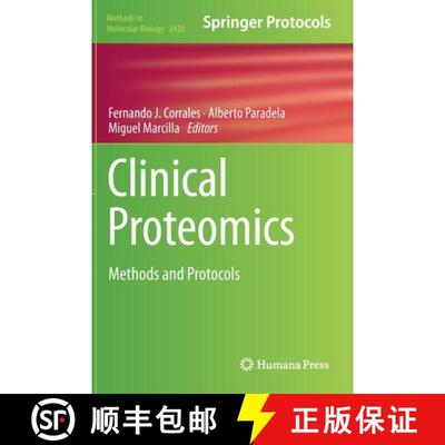 【3-4周达】Clinical Proteomics : Methods and Protocols [9781071619353]